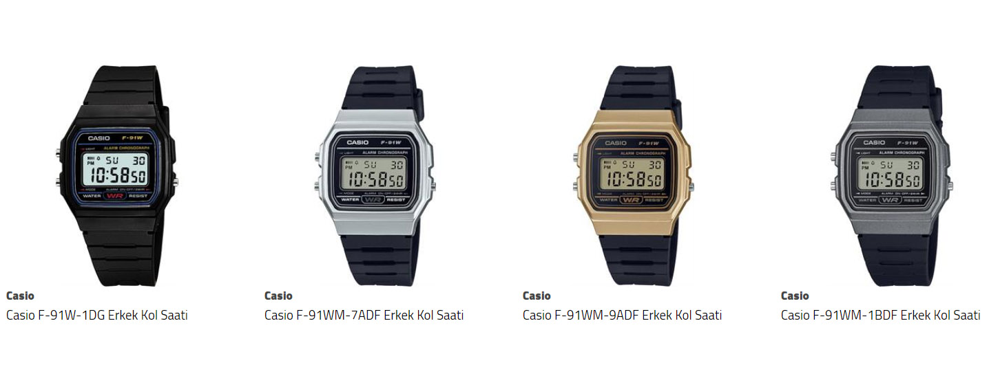 casio klasik saat